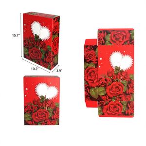 Caja de Regalo para el Día de San Valentín Eb, 10.2X15.7X3.9, Impresión Digital en Papel, Expresando Amor, Modelo 82013 - Product Image 1