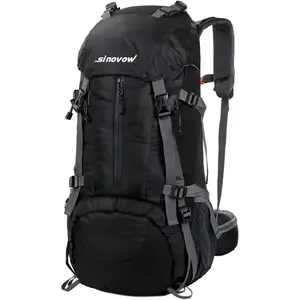Custom Large Capacity Camping Hiking Mountain Travel Bags Backpack 65l Trekking Bag Backpack