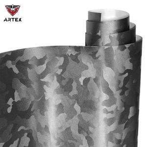 <b>Car</b> Body Sticker Carbon Fiber 3D Pattern Camouflage Camo Ghost Black <b>Car</b> Wrap Vinyl <b>Film</b> TPU PPF - Product Image 3