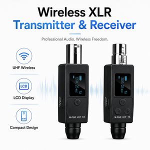 Dinamik ve Kondenser Mikrofonlar için XLR Verici ve Alıcı, Ses Arabirimi, Ses Kartı, Ses Mikserleri, PA Sistemleri, Hoparlörler Tak ve Çalıştır - Product Image 1