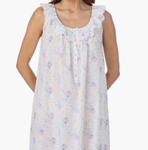 Pijamas de Verano 2026 para Niñas, Camisones para Damas, Vestido de Pijama sin Mangas con Estampado de Puntos Suizos, Camisones de Algodón Estilo <span class=keywords><strong>Ballet</strong></span> - Product Image 1