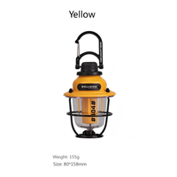 Lampe LED solaire d'extérieur pour le camping, longue durée de vie, multifonction, lumière d'ambiance, matériau ABS, design en forme de cône de pin, lampe de poche pour tente et auvent