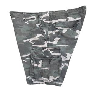 Pantalones Cortos Vaqueros Cargo de Algodón Grueso de Alta Calidad para Hombre, Antiarrugas, Tejido, Estilo Casual Urbano con Camuflaje - Product Image 3