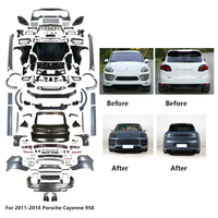 Kit de conversion complet de l'ancien au nouveau pour Cayenne 958 Facelift vers l'apparence extérieure sportive 9Y0 2 GTS la plus récente