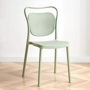 Silla Minimalista de Plástico PP Grueso con Respaldo, Apilable y Hueca, para Comedor, Cafetería o Sala de Conferencias, Gran Venta 2026 - Product Image 2