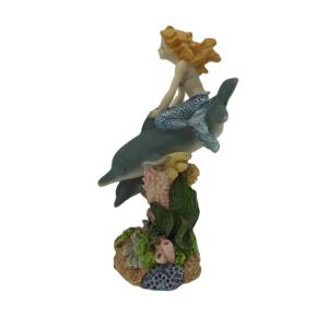 Adorno estatua pecera decoración acuario decoración caballeros de los delfines y sirenita fábrica suministro <span class=keywords><strong>Animal</strong></span> marino 280g - Product Image 2