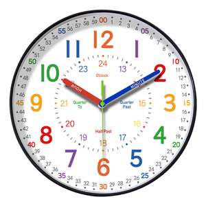 Zhongnaier thương hiệu tùy chỉnh 14 inch Đồng hồ treo tường trang trí nội thất sáng tạo trẻ em Đồng hồ treo tường chất lượng cao nhựa đồng hồ treo tường cho phòng khách - Product Image 3