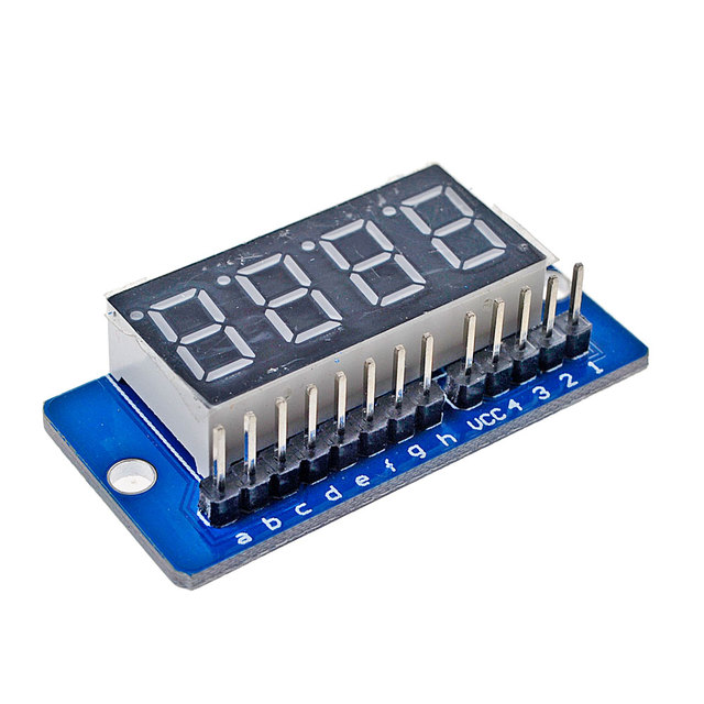 TM1637 LED Display Tube Display Module 7 Segment 4 Bits 0.36 Inch Clock RED Anode Digital Tube 4 Serial Driver Board