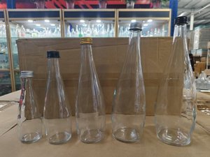 Venta al por mayor 330ml 500ml 750ml 1000ml Botellas de vidrio para <span class=keywords><strong>agua</strong></span> <span class=keywords><strong>mineral</strong></span> y bebidas gaseosas con tapón de rosca de alumbre para beber Tequila - Product Image 2