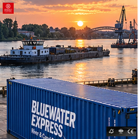 Autocollant personnalisé en vinyle pour conteneur d'expédition, résistant aux intempéries, étiquette adhésive pour entrepôt logistique