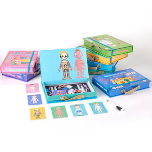 Rompecabezas magnético de madera para niños, juguete educativo - Product Image 1