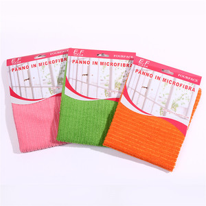 Ensemble de chiffons de nettoyage en microfibre Offre Spéciale serviette de nettoyage de cuisine gaufre lavage de voiture ensemble de chiffons de nettoyage hautement absorbants - Product Image 5