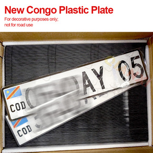 <span class=keywords><strong>Plaque</strong></span> d'immatriculation décorative transparente en plastique acrylique réfléchissant pour <span class=keywords><strong>voiture</strong></span>, vente en gros Lubumbashi, Congo RDC CGO - Product Image 6