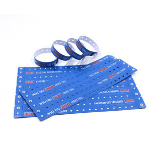 Pulsera de identificación de vinilo/<span class=keywords><strong>PVC</strong></span> impermeable promocional pulsera de vinilo desechable de plástico personalizada para eventos - Product Image 3