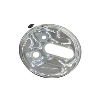 Plaque chauffante en aluminium isolée étanche à large plage de tension 100-250V avec fil chauffant électrique pour siège de toilette intelligent