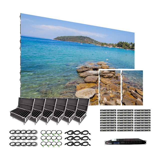 5X3M Autocinema Opens Doors 1000*500 Mm Pitch 3 Outdoor Drive-In Cinema Movie Display Giant Vision Led Screens for Sale