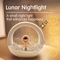 Lampe de chevet LED innovante, design unique, recharge USB, cadeau