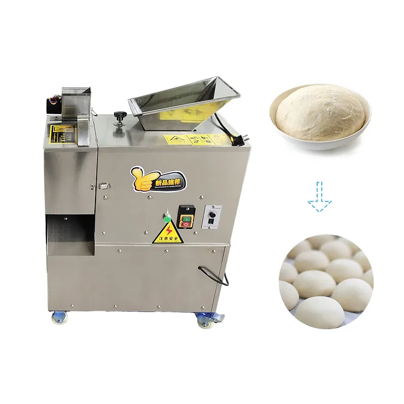 Multi-function Stainless Steel Dough Divider Rounder Food Grade Pizza Bread Cutter Ball Dough Rolling Machine