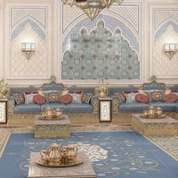 Meubles arabes Majlis Ensemble de canapés arabes de luxe classiques Personnalisés