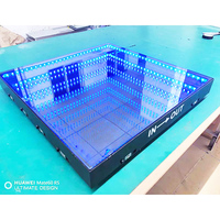Kostenloser Versand in 48H Dance Floor Requisiten RGB LED Ring Lights 100W Luminous Panel Solar