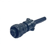 Connecteur robuste MS-3106A-14S-2S, prise et prise droites, étanche IP67, 10A, en alliage de zinc, pour l'industrie