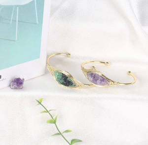 CHUSE cristallo artigianato guarigione pietre donna braccialetto braccialetti braccialetti in cristallo naturale braccialetti gioielli per ragazze - Product Image 2