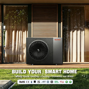 Solution tout-en-un R290 9,5 kW <span class=keywords><strong>Pompe</strong></span> <span class=keywords><strong>à</strong></span> <span class=keywords><strong>chaleur</strong></span> air-eau <span class=keywords><strong>à</strong></span> onduleur Monobloc avec réservoir hydronique intégré et unités <span class=keywords><strong>de</strong></span> ventilo-convecteurs - Product Image 4