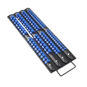 Support de rangement pour outils de haute qualité, neuf, 80 pièces, pour douilles 1/4, 3/8, 1/2 et gants - Product Image 1