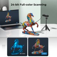 Escáner 3D Creality CR-Scan Ferret SE, Escaneo Rápido, Técnica de Imagen 3D Antivibración, Escáner 3D Creality