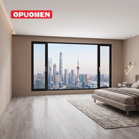 Ventanas Corredizas de Doble Acristalamiento, de Alta Calidad, en Aleación de Aluminio, Diseño Moderno, Resistentes al Viento y a Impactos, Gran Venta