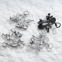 Bros Seri Kucing & Monyet Berwarna Kartun, Desain Hewan Lucu dari Bahan Alloy, Hadiah Pernikahan Wanita, Hiasan Dada, Aksesoris Pakaian