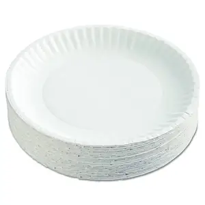 批发高品质生态纸盘晚宴蛋糕超市样品烘焙盘食品级纸盘