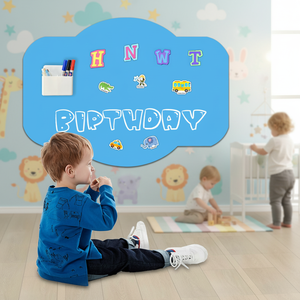 Adesivi Murali Magnetici Multifunzionali a Bassa Adesività per Camerette dei Bambini, Lavagna Magnetica per Scrittura - Product Image 5