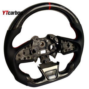 <span class=keywords><strong>Volant</strong></span> de course personnalisé en fibre de carbone véritable YTcarbon pour Grand <span class=keywords><strong>Scenic</strong></span> MK4 16+ - Accessoires intérieurs de voiture - Product Image 4