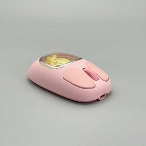 Bel Design MW-063PR ricaricabile Mini tipo-C Mouse 2.4G senza fili & BT 3.0-5.0 Mouse regalo per bambini ragazze signora - Product Image 5