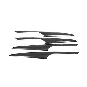 Cubierta de Panel de Manija <span class=keywords><strong>Interior</strong></span> de Puerta de Fibra de Carbono Real para <span class=keywords><strong>BMW</strong></span> <span class=keywords><strong>X3</strong></span> G01 <span class=keywords><strong>2018</strong></span>-2020, Accesorios Interiores - Product Image 5