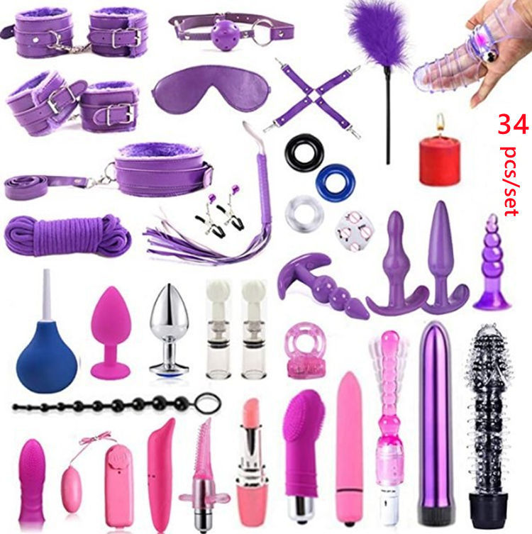 Purple 34pcs/set