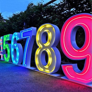 Lettere LED in Metallo Personalizzate da 4 Piedi, Insegna LED Gigante per Attività Commerciali, Matrimoni, <span class=keywords><strong>Mr</strong></span> <span class=keywords><strong>Mrs</strong></span> Marry, Insegne Elettroniche - Product Image 6