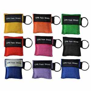 Medresq Máscara de RCP portátil Llavero Protector facial de emergencia para rescate de primeros auxilios - Product Image 5
