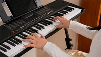 New Design BDMUSIC BD-616 61-Key High Quality China Beginner Digital Piano Keyboard with Multifunctional Features for Wholesale