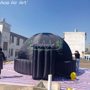 Cúpula inflable de tienda de campaña de 6m de diámetro para exteriores para enseñanza de astronomía escolar y observación de películas, cúpula de planetario inflable publicitaria - Product Image 2