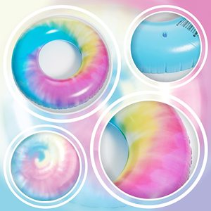 Hot Bán Bơi Thiết Bị Hai Lớp An Toàn Hồ Bơi Bơm Hơi Float Cho Gia Đình Hồ Bơi Thời Gian Bãi Biển Đảng Mùa Hè Ngoài Trời - Product Image 3