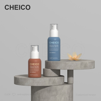 Emballage cosmétique CHEICO, flacon pompe à vide en plastique 30ml/50ml, pompe sans air pour sérum de soin de la peau, crème pour le visage, crème pour les yeux, lotion