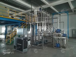 Sistema de Destilación por Película Fina Agitada de Acero Inoxidable bibo 4m2 con Condensador Externo, Bomba, Motor y Rodamientos de Alta Productividad - Product Image 4
