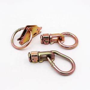 2インチカーゴラッシングベルトラチェットEトラックタイダウンフィッティングOリング水平亜鉛メッキEトラック - Product Image 5