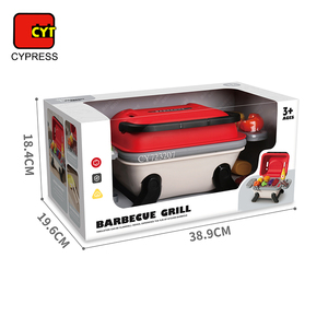Nouveauté : Ensemble de jeu de cuisine BBQ pour enfants, <span class=keywords><strong>jouet</strong></span> de simulation de <span class=keywords><strong>chef</strong></span>, barbecue d'extérieur pour enfants - Product Image 6