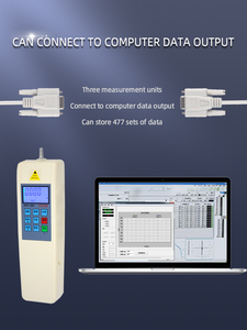 Độ chính xác cao 500N kỹ thuật số Push-Pull lực lượng mét nội bộ được trang bị với vật lý cảm biến - Product Image 5