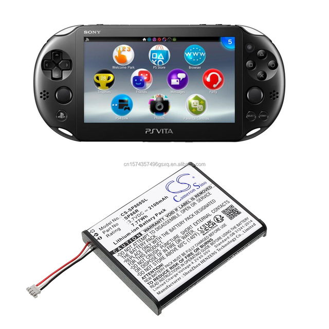 Battery for Sony PCH-2007, PS Vita 2007, PSV2000 4-451-971-01, SP86R