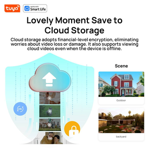 Outdoor Tuya 4MP Dual Lens IP66 Waterproof Full Color Wifi <b>Security</b> Camera With AI Human Detection Dual Light Two-Way Audio - Product Image 5