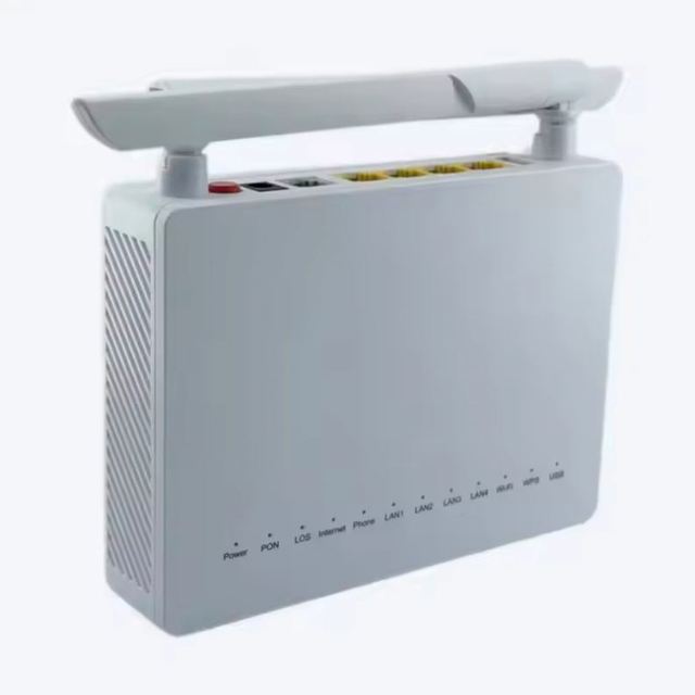 F660 V6 OEM GPON Modem with 1GE 3FE TEL+WiFi2.4g Fiber Optic Network ONT ONU IP and TCP Connectivity 1 Year Warranty